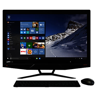 Lenovo IdeaCentre 700 All-in-One Desktop PC, Intel Core i7, 12GB RAM, 2TB , 27 , Black